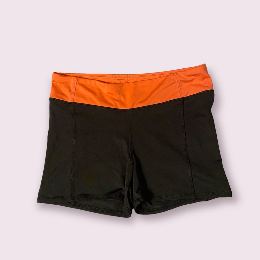 Body Central Two-Tone Spandex Compression Shorts